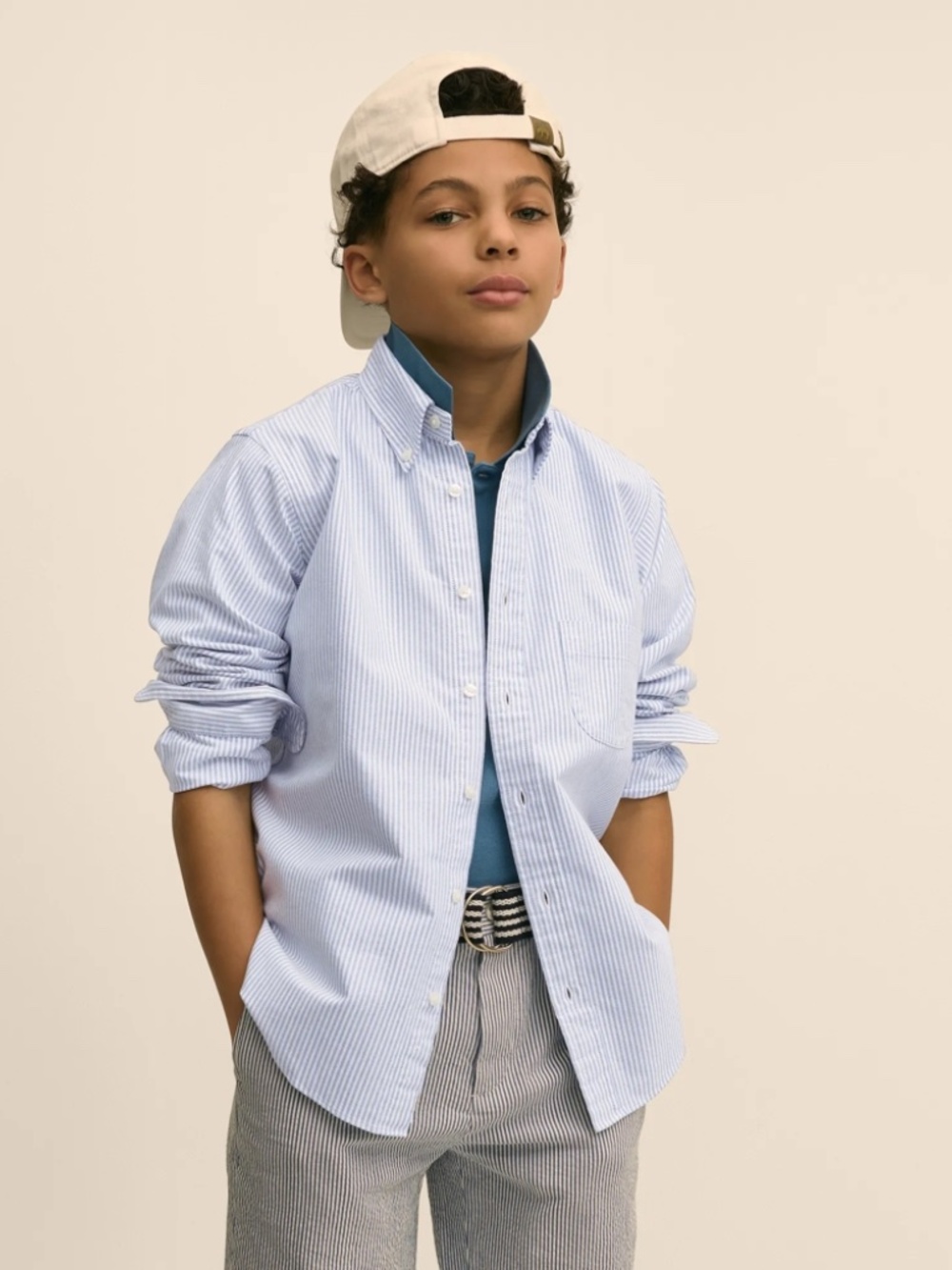 Brooks Brothers Linen Blend Button Down Shirt